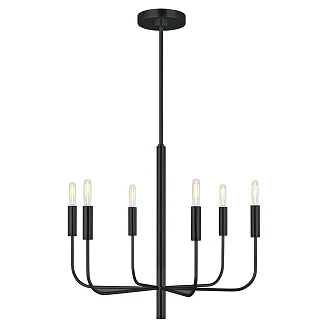 Feiss Hængende Lampe Hexa Brianna Sort