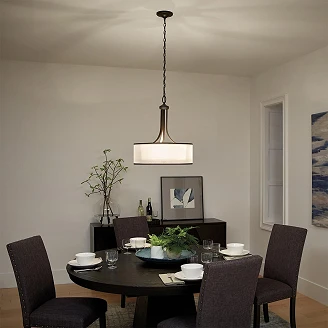Kichler Hængende Lampe Quadra Lacey Beta Mission-Bronze