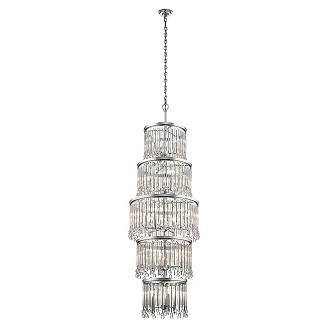 Kichler Hængende Lampe Octadeca Piper Poleret Krom