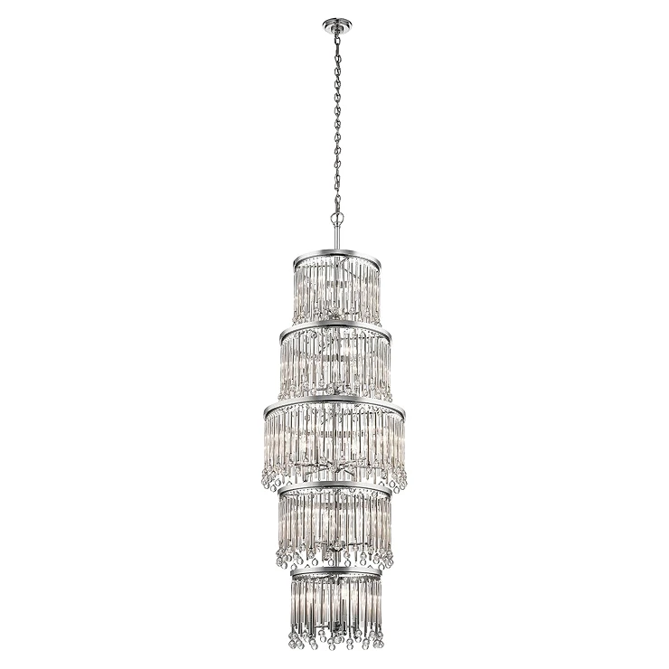 Kichler Hængende Lampe Octadeca Piper Poleret Krom