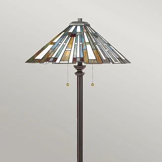 Quoizel Gulvlampe Maybeck Valiant-Bronze