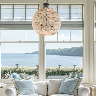 Quoizel Hængende Lampe Trio Casablanca Beta Palladisk Bronze