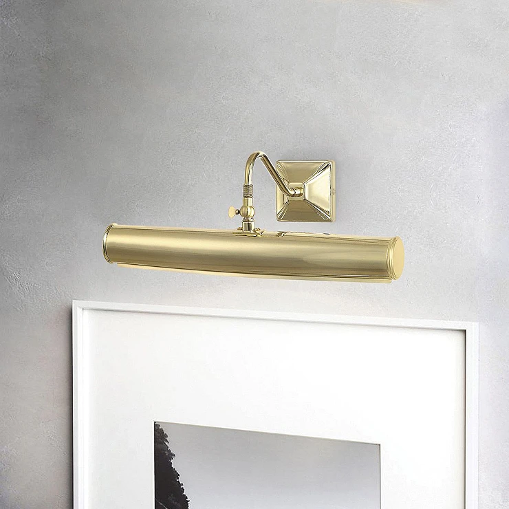 Elstead Væglampe Duo Picture Light Poleret Messing