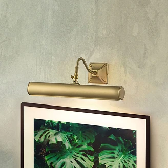 Elstead Væglampe Picture Light Børstet Messing 36 cm