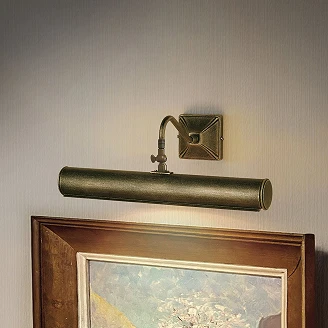 Elstead Væglampe Picture Light Sort, Guld 36 cm