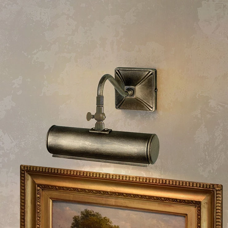 Elstead Væglampe Picture Light Sort, Guld