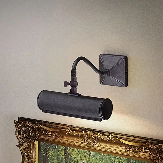 Elstead Væglampe Picture Light Sort 19 cm