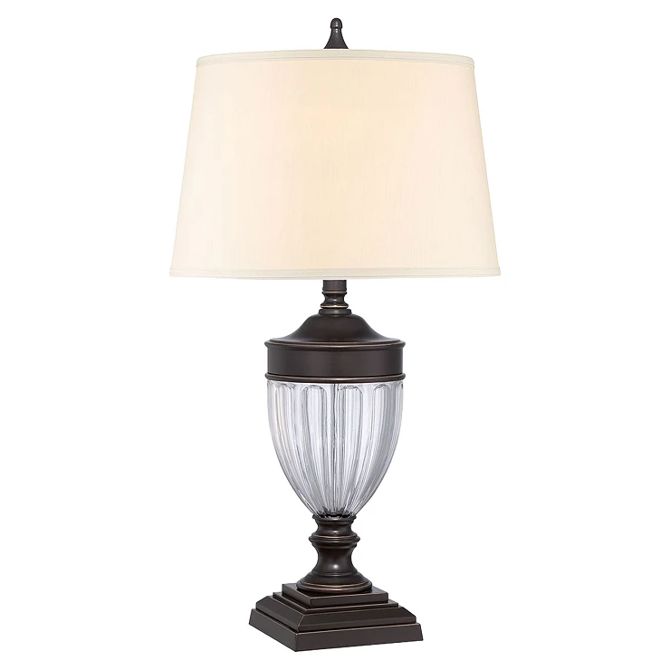 Quoizel Bordlampe Dennison Palladisk Bronze