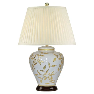 Elstead Bordlampe Leaves Brown Gold Brun, Guld