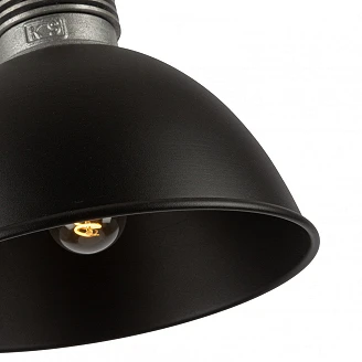KS Verlichting Pendel Loft Sort Ø33 cm