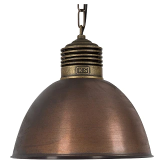KS Verlichting Pendel Loft Kobber Ø33 cm