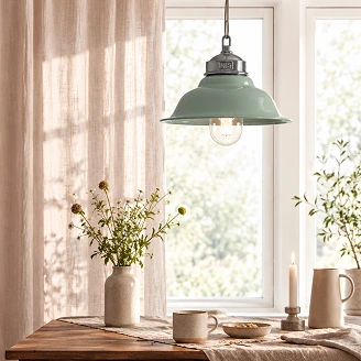 KS Verlichting Pendel Porto Grøn Ø30 cm