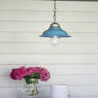 KS Verlichting Pendel Porto Blå Ø30 cm