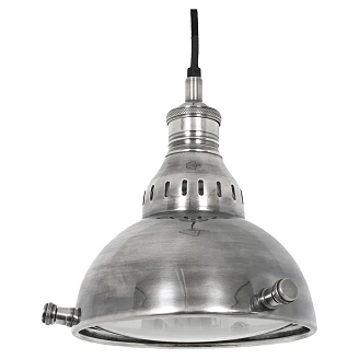 KS Verlichting Pendel Elysee Antik Sølv Ø20 cm