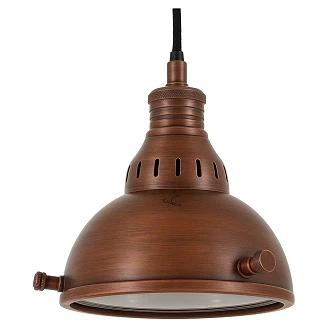 KS Verlichting Pendel Elysee Mørk Kobber Ø20 cm