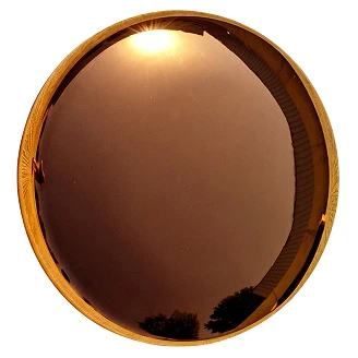 KS Verlichting Væglampe Auris Bronze Ø21 cm