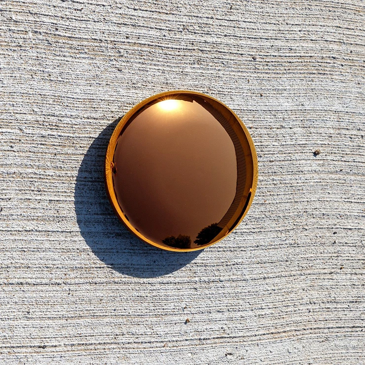KS Verlichting Væglampe Auris Bronze Ø21 cm