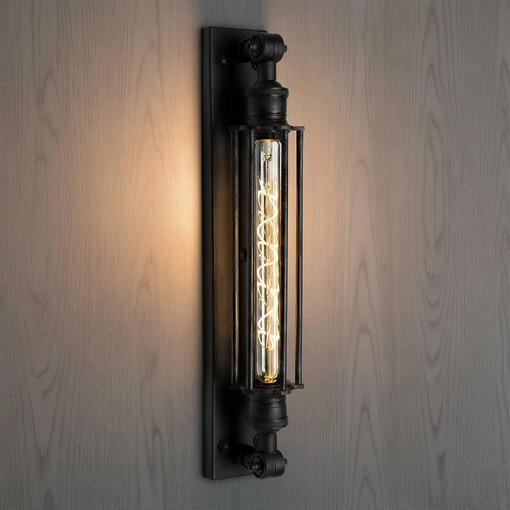 KS Verlichting Væglampe Astor Sort