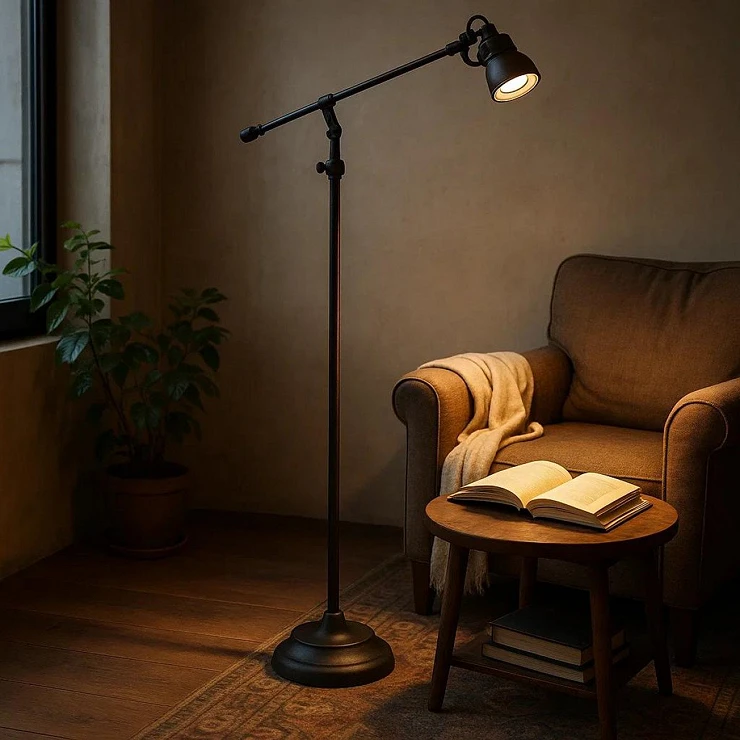 KS Verlichting Gulvlampe Indigo Sort