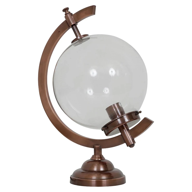 KS Verlichting Bordlampe Globe Rød Kobber
