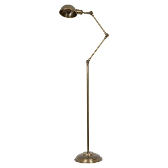 KS Verlichting Gulvlampe Nova Antiek Antik Messing