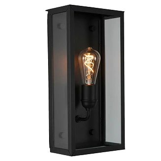 KS Verlichting Væglampe Biarritz Antik Sort