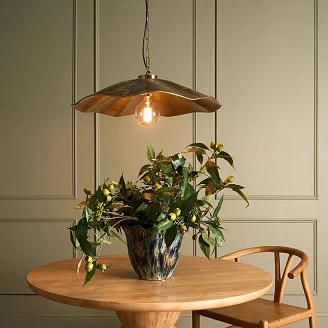 KS Verlichting Pendel Manta Messing Ø71 cm