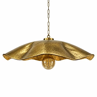 KS Verlichting Pendel Manta Messing Ø71 cm