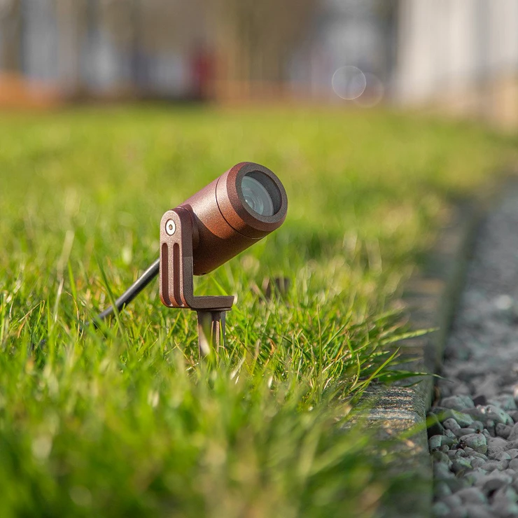 KS Verlichting Udendørsspot med Jordspyd Tuinspot Corten