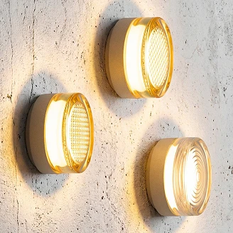 KS Verlichting Væglampe Ø13 cm Nolan Champagne