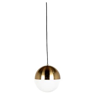 Hängande Lampa M Velcor Guld, Vit