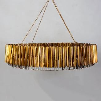 Hängande Lampa L Vantor Guld