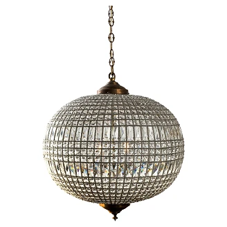 Hängande Lampa XXL Malven Brons