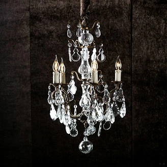 Hängande Lampa Mirevon Brons