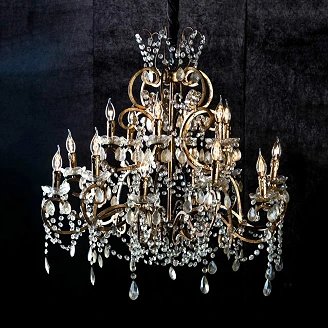 Hängande Lampa Alvero Brons
