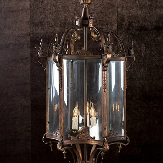 Hängande Lampa Mavique Brons