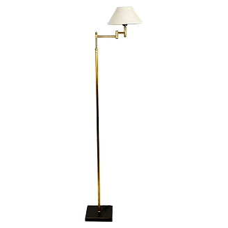 Golvlampa Idris Guld, Beige Ø15 cm
