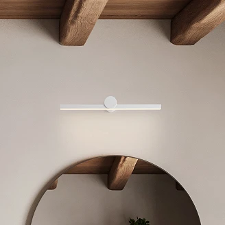 Nova Luce Væglampe 61 cm Breggo Hvid Matt
