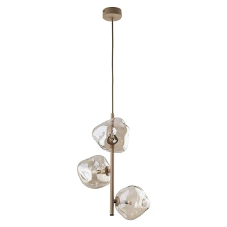 TILBUD Hængende Lampe Ardea Trio Beige Blank
