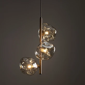 TILBUD Hængende Lampe Ardea Trio Beige Blank
