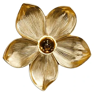 Werner Voss Væglampe Flower Beta Guld