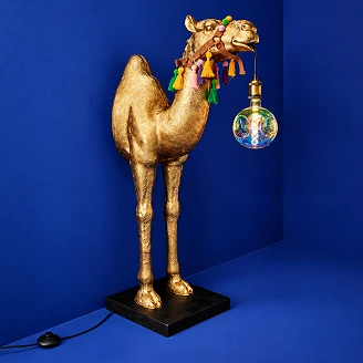 Werner Voss Gulvlampe Kamal Guld