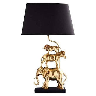 Werner Voss Bordlampe Urban Jungle Guld