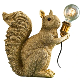 Werner Voss Bordlampe Squirrel Eduard Guld