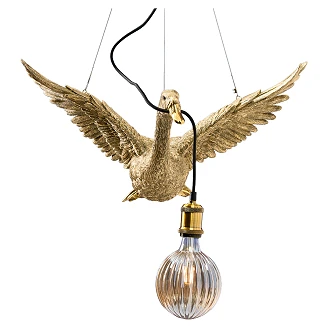 Werner Voss Hængende Lampe Flying Ducky Guld