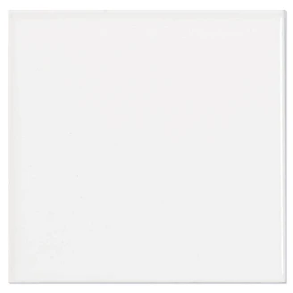 Vægflise Monocolor Hvid Blank 15x15 cm