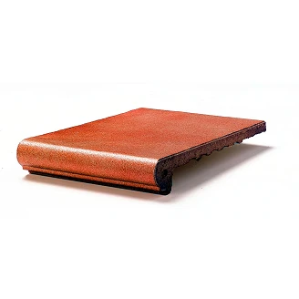 Trappeklinker Viken Klassik Terracotta Glaserad Humus Mat 33x33 cm