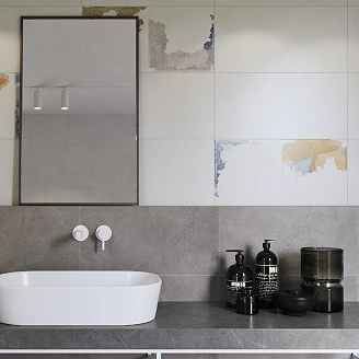 Klinker Concreto Hvid Mat 30x60 cm