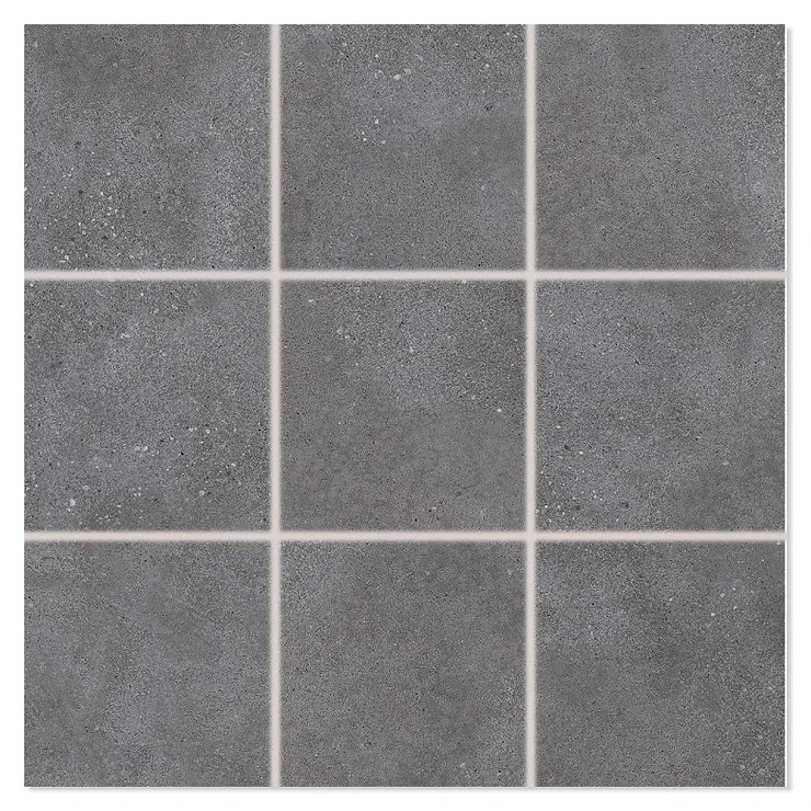 Mosaik Klinker Concreto Sort Matt 30x30 cm