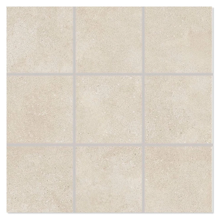 Mosaik Klinker Concreto Beige Matt 30x30 cm